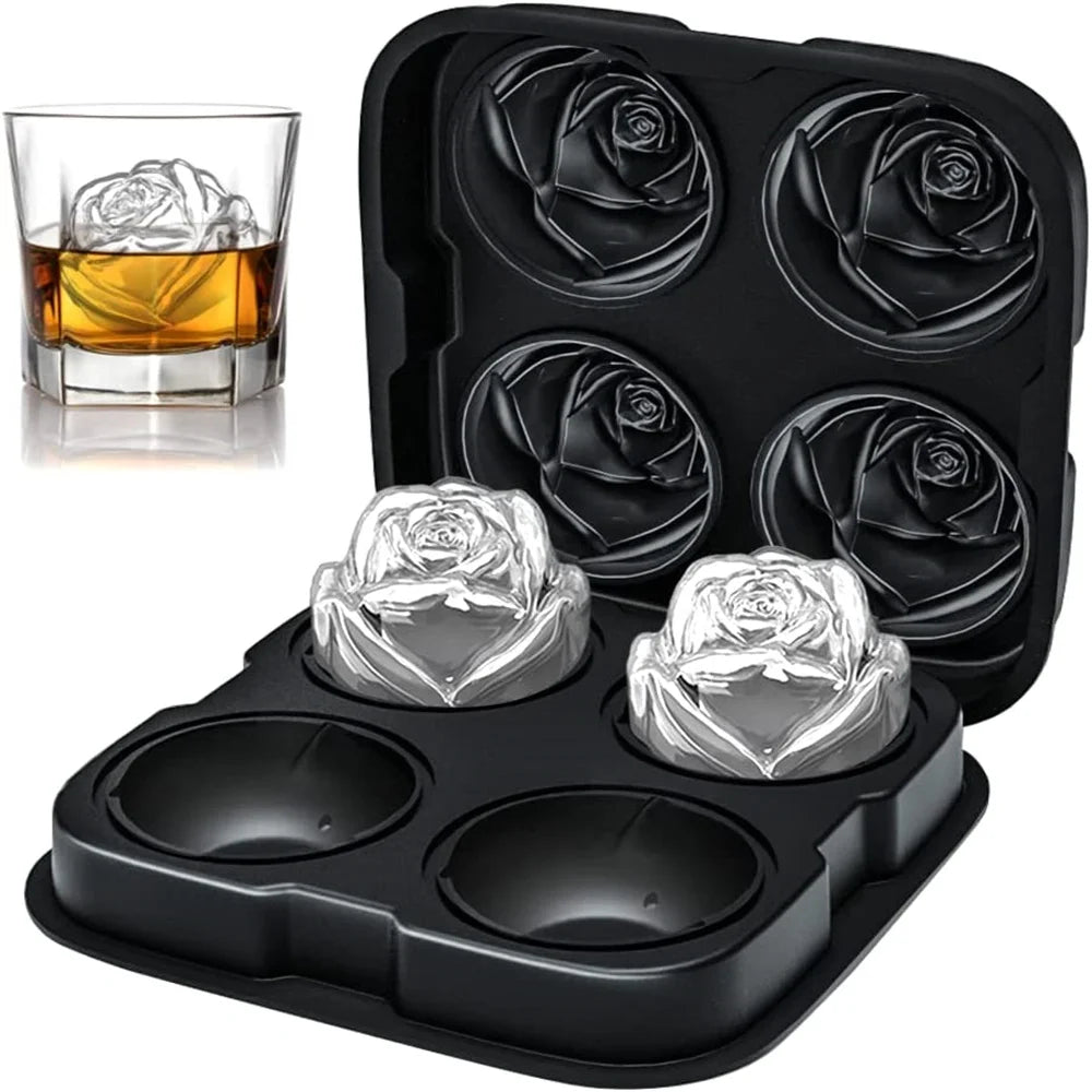 Silicone Diamond Skull Ice Mold Tray