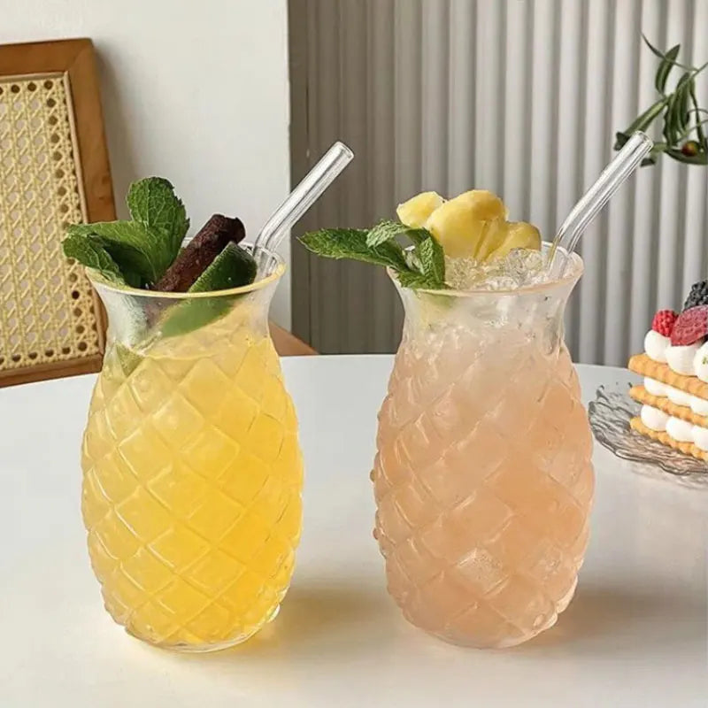 Pineapple Shaped Cocktail Glasses