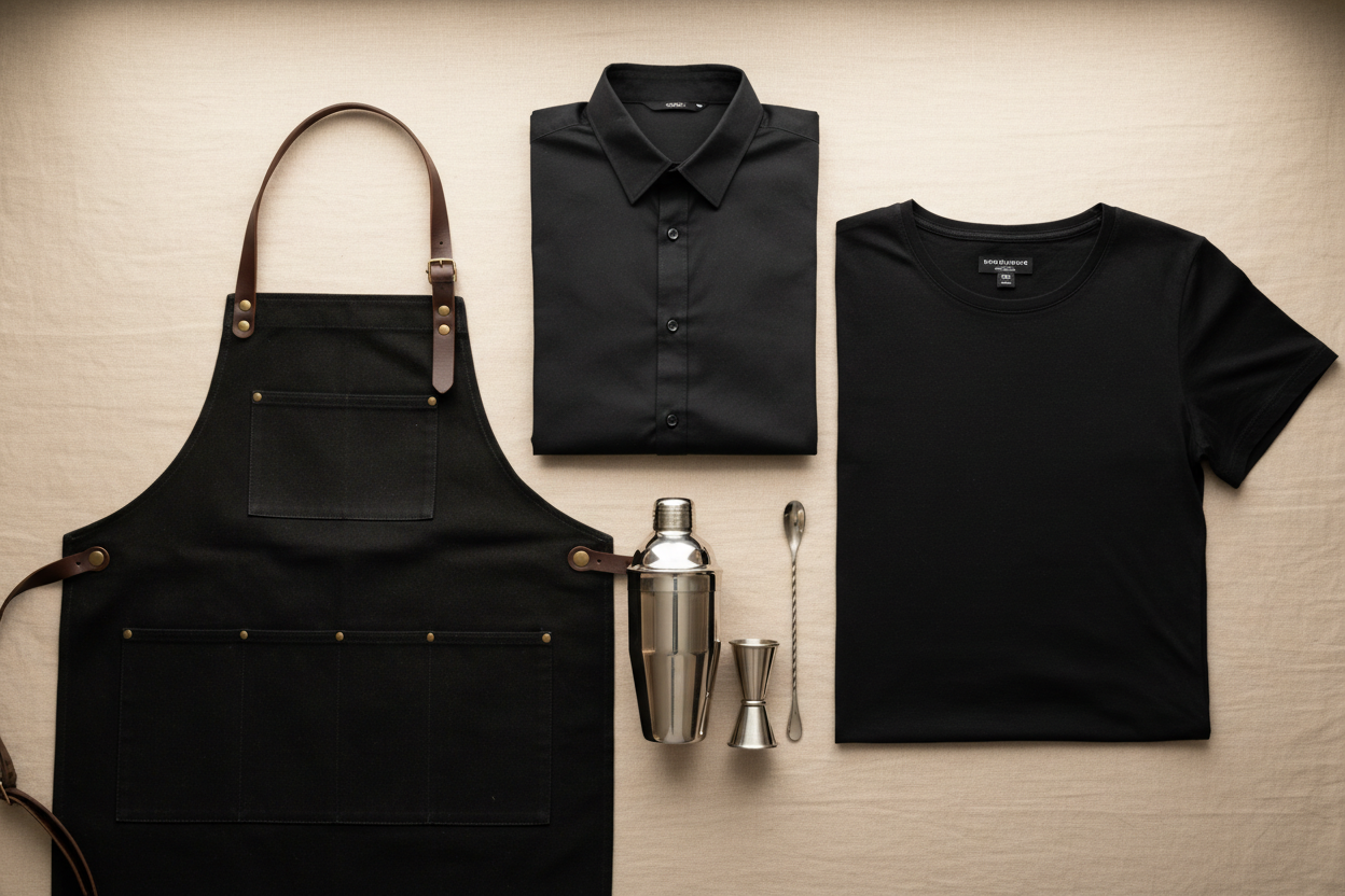 Bartender Black Men's Shift Kit